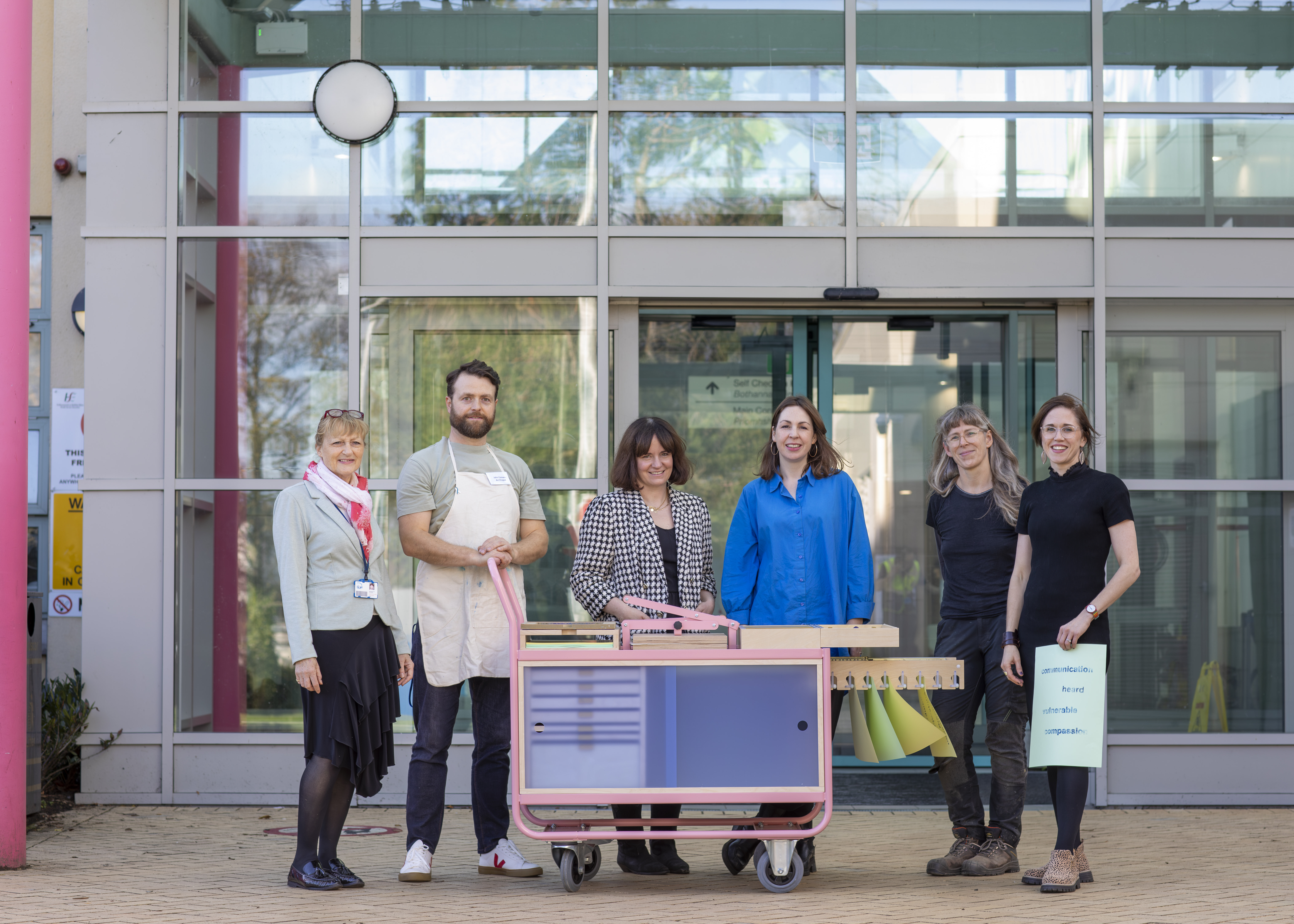 Naas Hospital Artist in Residence Project Launch